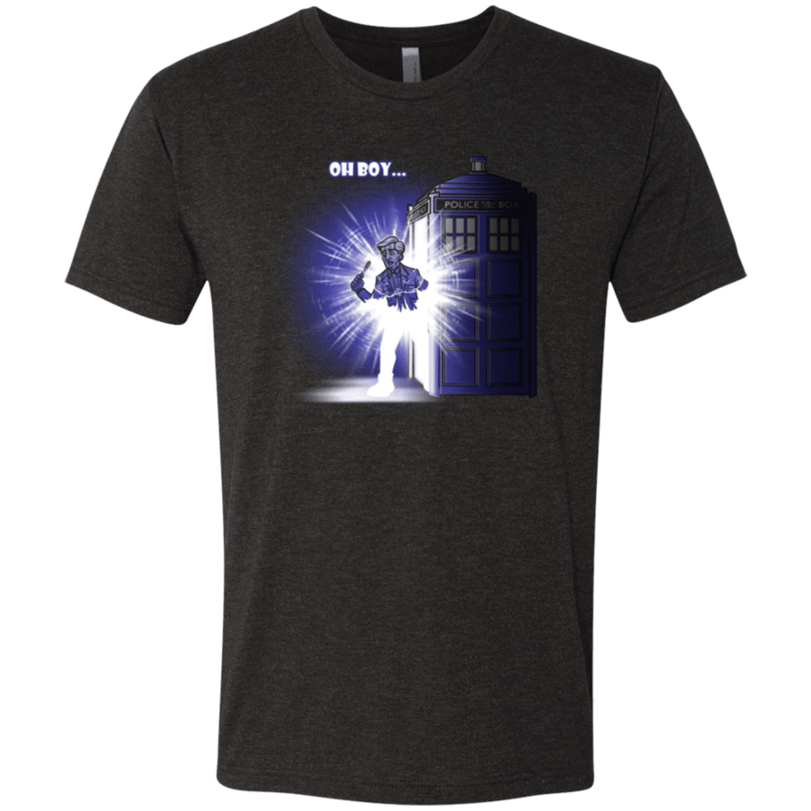 T-Shirts Vintage Black / Small Who is Doctor Beckett Men's Triblend T-Shirt