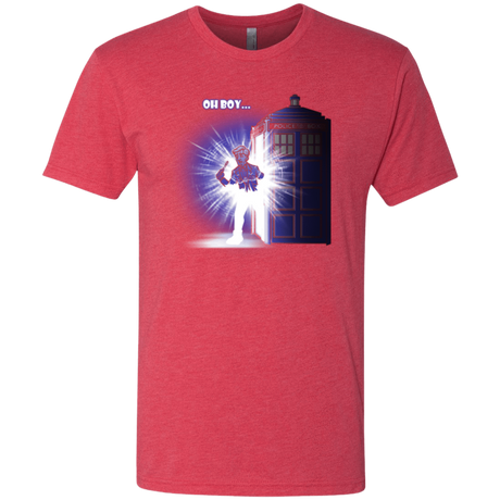 T-Shirts Vintage Red / Small Who is Doctor Beckett Men's Triblend T-Shirt