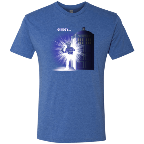 T-Shirts Vintage Royal / Small Who is Doctor Beckett Men's Triblend T-Shirt