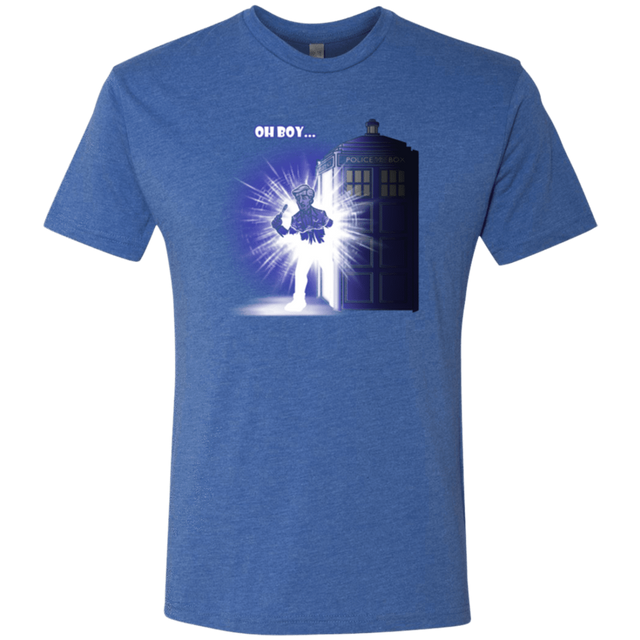 T-Shirts Vintage Royal / Small Who is Doctor Beckett Men's Triblend T-Shirt