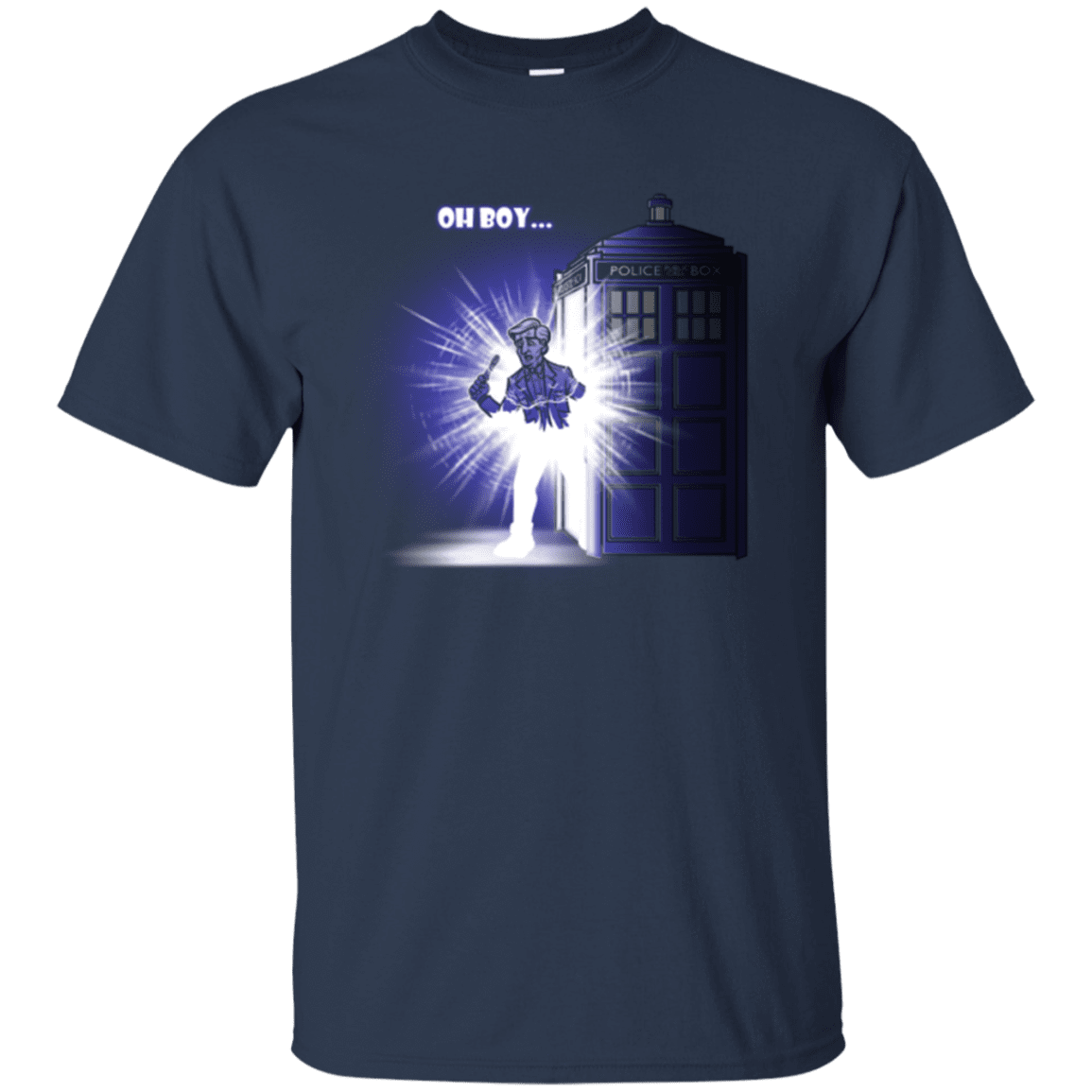 T-Shirts Navy / Small Who is Doctor Beckett T-Shirt