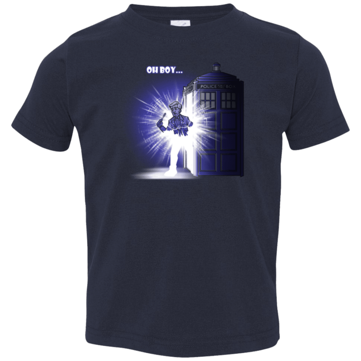 T-Shirts Navy / 2T Who is Doctor Beckett Toddler Premium T-Shirt