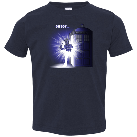 T-Shirts Navy / 2T Who is Doctor Beckett Toddler Premium T-Shirt
