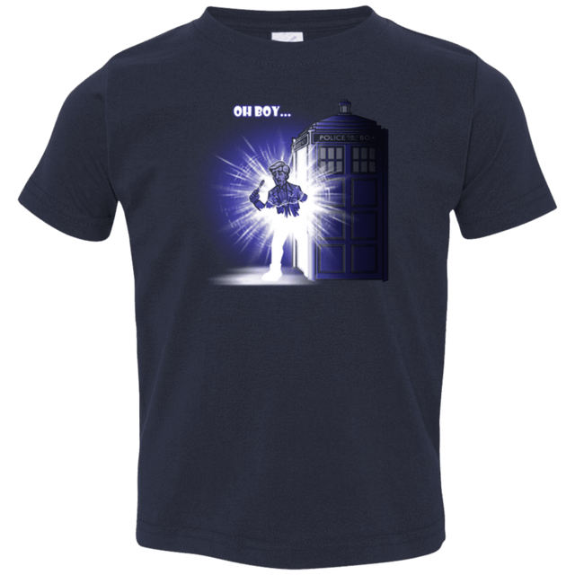 T-Shirts Navy / 2T Who is Doctor Beckett Toddler Premium T-Shirt