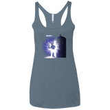 T-Shirts Indigo / X-Small Who is Doctor Beckett Women's Triblend Racerback Tank