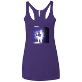 T-Shirts Purple / X-Small Who is Doctor Beckett Women's Triblend Racerback Tank