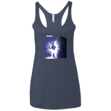 T-Shirts Vintage Navy / X-Small Who is Doctor Beckett Women's Triblend Racerback Tank