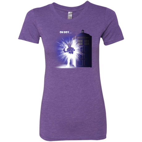T-Shirts Purple Rush / Small Who is Doctor Beckett Women's Triblend T-Shirt