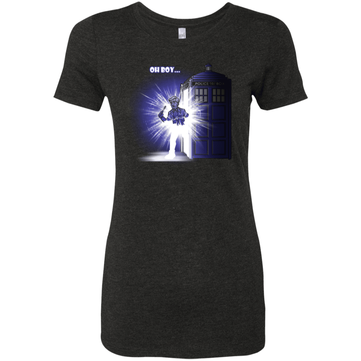 T-Shirts Vintage Black / Small Who is Doctor Beckett Women's Triblend T-Shirt