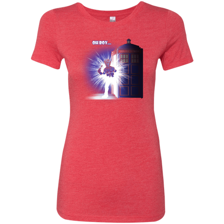 T-Shirts Vintage Red / Small Who is Doctor Beckett Women's Triblend T-Shirt