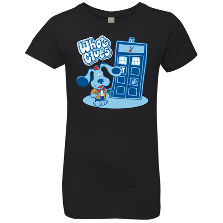 T-Shirts Black / YXS Who's Clues Girls Premium T-Shirt