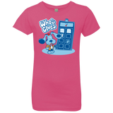 T-Shirts Hot Pink / YXS Who's Clues Girls Premium T-Shirt