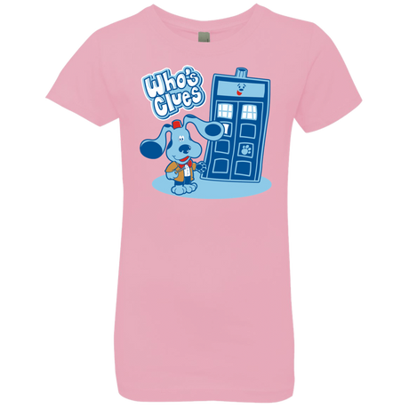 T-Shirts Light Pink / YXS Who's Clues Girls Premium T-Shirt