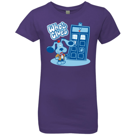 T-Shirts Purple Rush / YXS Who's Clues Girls Premium T-Shirt