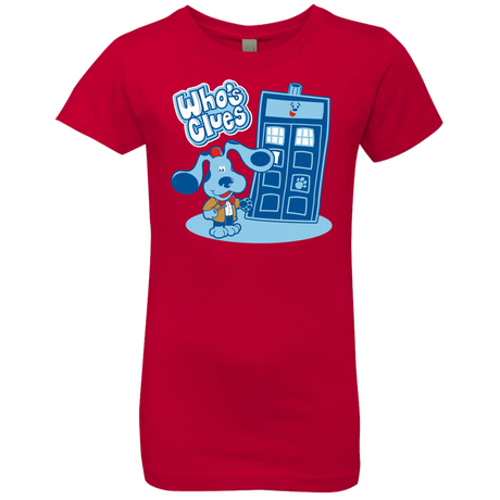 T-Shirts Red / YXS Who's Clues Girls Premium T-Shirt