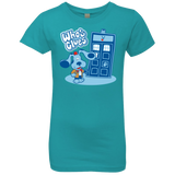 T-Shirts Tahiti Blue / YXS Who's Clues Girls Premium T-Shirt