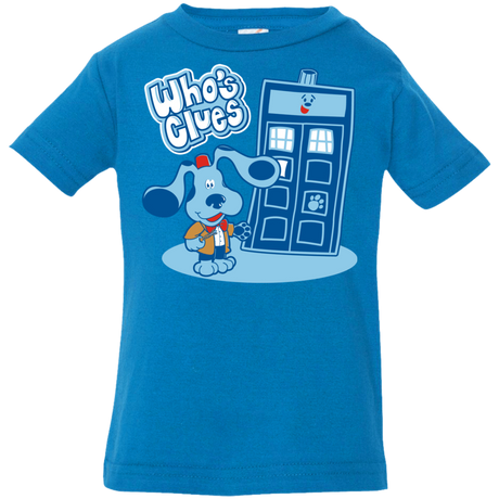 T-Shirts Cobalt / 6 Months Who's Clues Infant Premium T-Shirt