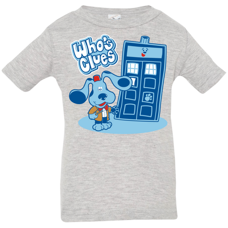 T-Shirts Heather Grey / 6 Months Who's Clues Infant Premium T-Shirt