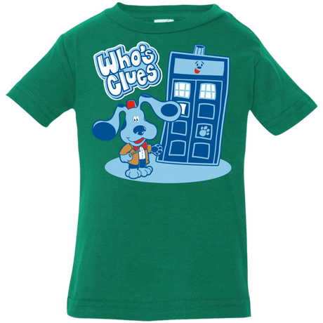 T-Shirts Kelly / 6 Months Who's Clues Infant Premium T-Shirt