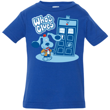T-Shirts Royal / 6 Months Who's Clues Infant Premium T-Shirt