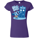 T-Shirts Purple / S Who's Clues Junior Slimmer-Fit T-Shirt