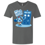 T-Shirts Heavy Metal / X-Small Who's Clues Men's Premium V-Neck