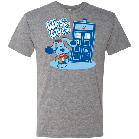 T-Shirts Premium Heather / S Who's Clues Men's Triblend T-Shirt