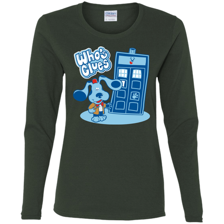 T-Shirts Forest / S Who's Clues Women's Long Sleeve T-Shirt