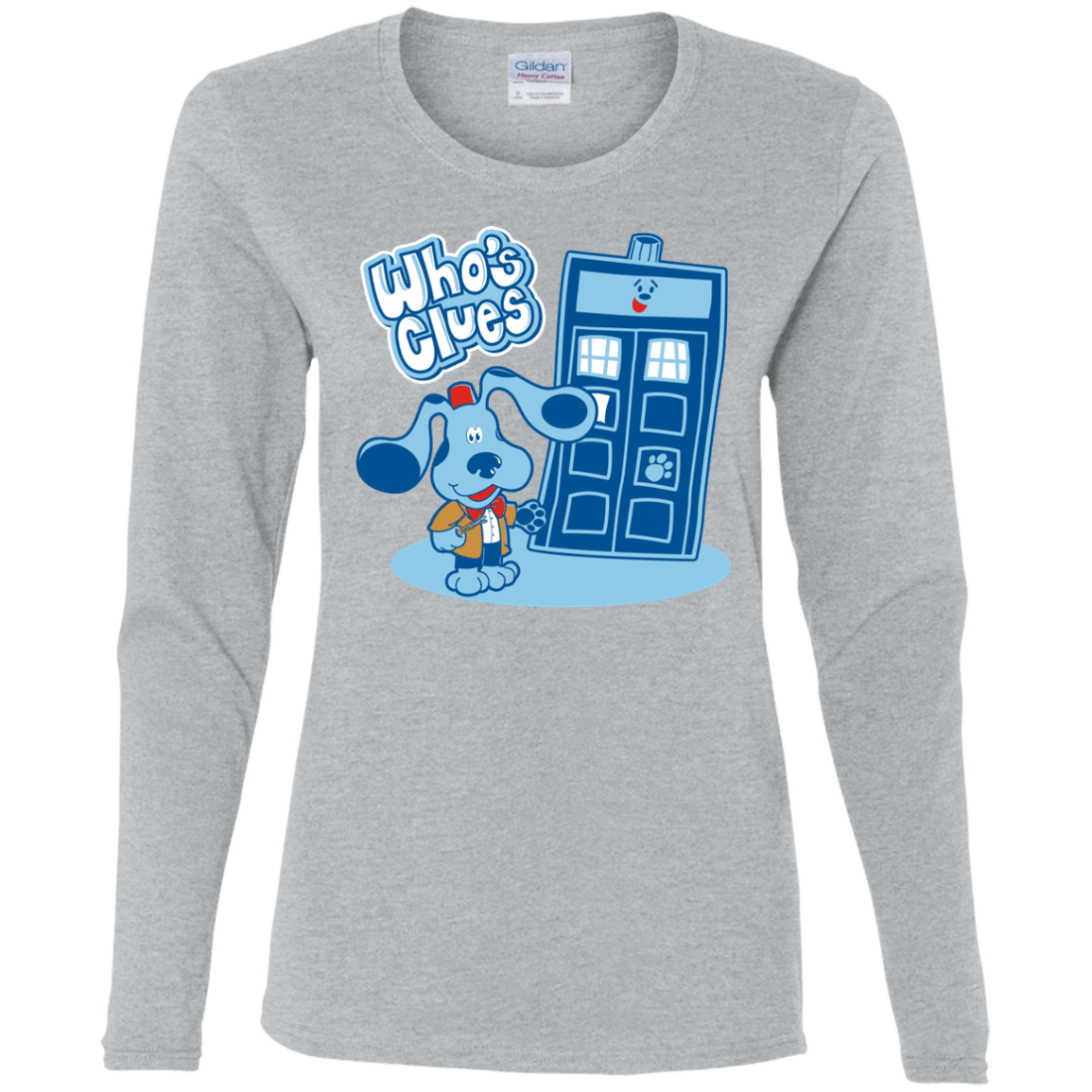 T-Shirts Sport Grey / S Who's Clues Women's Long Sleeve T-Shirt