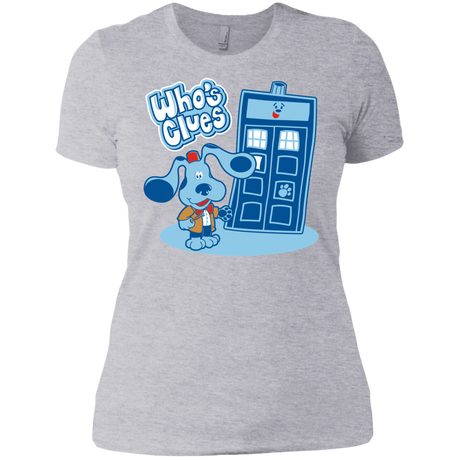 T-Shirts Heather Grey / X-Small Who's Clues Women's Premium T-Shirt