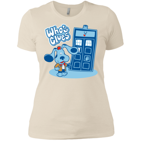 T-Shirts Ivory/ / X-Small Who's Clues Women's Premium T-Shirt