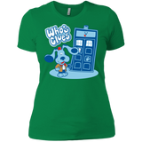 T-Shirts Kelly Green / X-Small Who's Clues Women's Premium T-Shirt