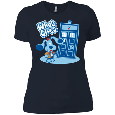 T-Shirts Midnight Navy / X-Small Who's Clues Women's Premium T-Shirt