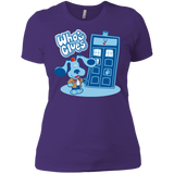 T-Shirts Purple Rush/ / X-Small Who's Clues Women's Premium T-Shirt