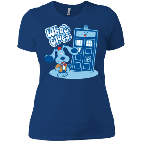 T-Shirts Royal / X-Small Who's Clues Women's Premium T-Shirt
