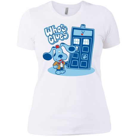 T-Shirts White / X-Small Who's Clues Women's Premium T-Shirt