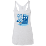 Who's Clues Women's Triblend Racerback Tank