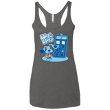 Who's Clues Women's Triblend Racerback Tank