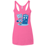 Who's Clues Women's Triblend Racerback Tank