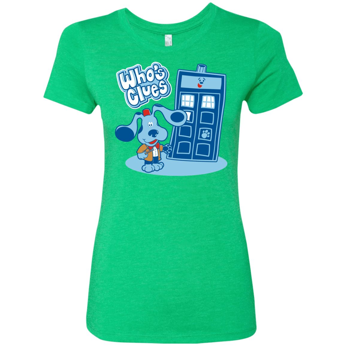 T-Shirts Envy / S Who's Clues Women's Triblend T-Shirt