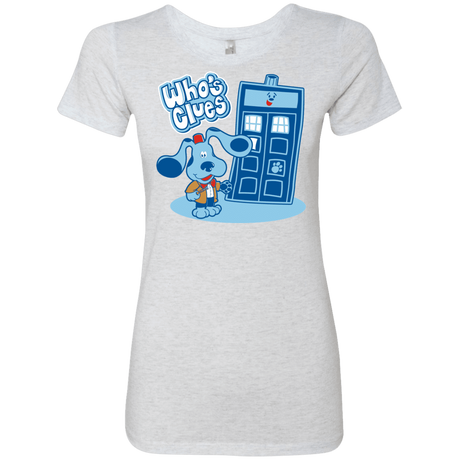 T-Shirts Heather White / S Who's Clues Women's Triblend T-Shirt