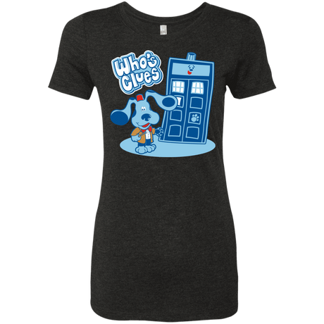 T-Shirts Vintage Black / S Who's Clues Women's Triblend T-Shirt