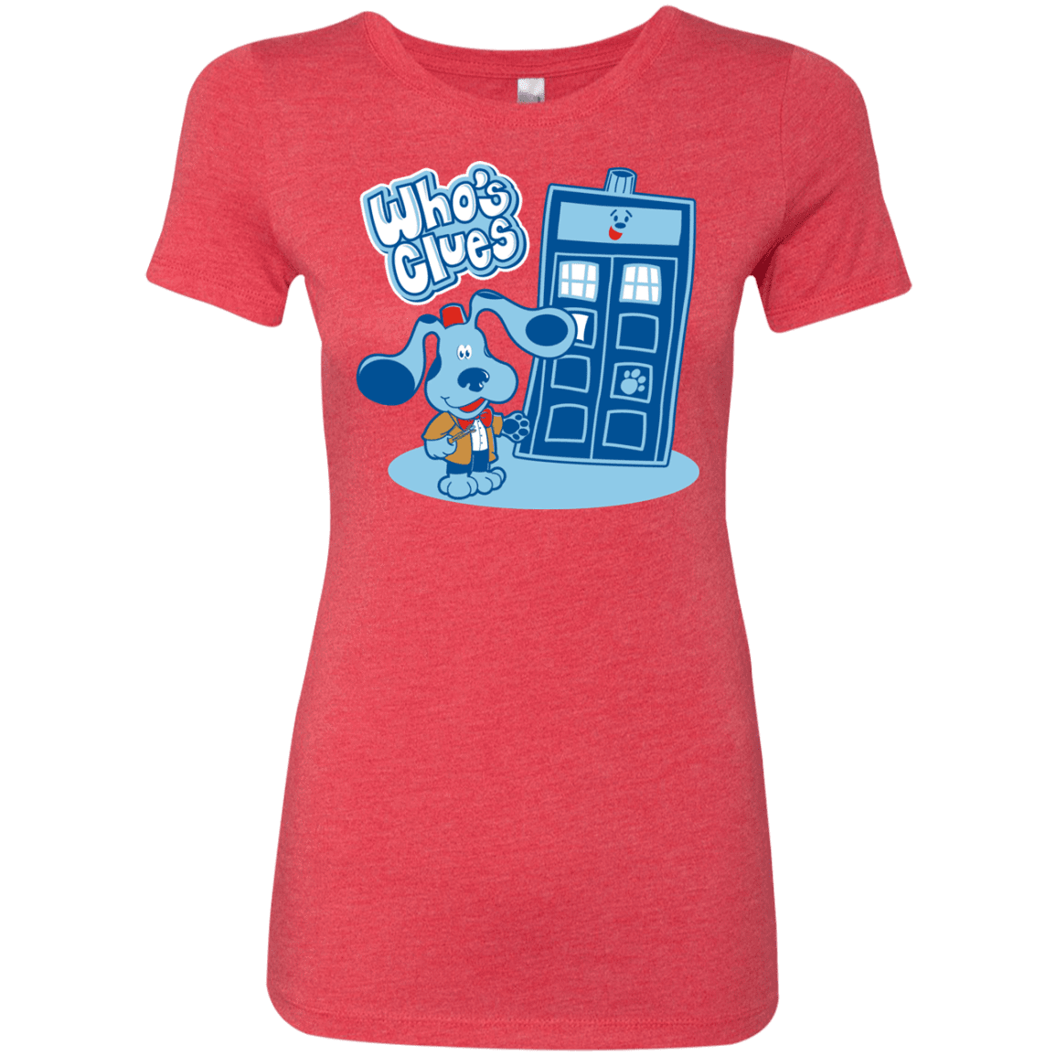 T-Shirts Vintage Red / S Who's Clues Women's Triblend T-Shirt