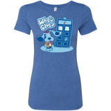 T-Shirts Vintage Royal / S Who's Clues Women's Triblend T-Shirt