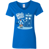 T-Shirts Royal / S Who's Clues Women's V-Neck T-Shirt