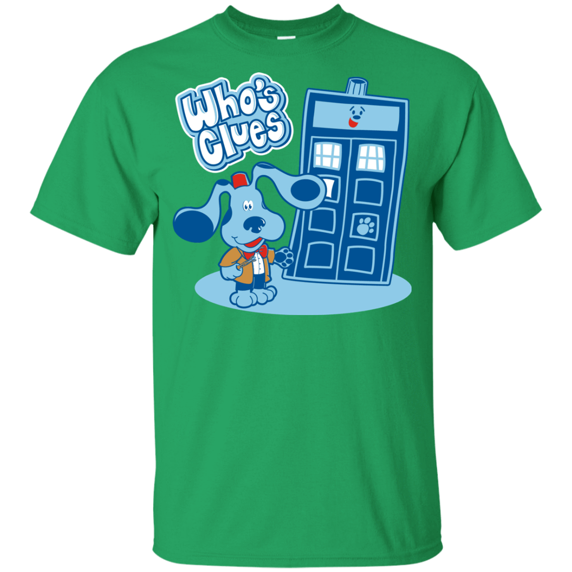 T-Shirts Irish Green / YXS Who's Clues Youth T-Shirt