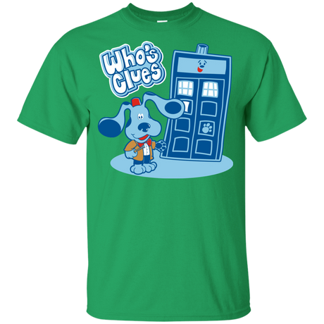 T-Shirts Irish Green / YXS Who's Clues Youth T-Shirt