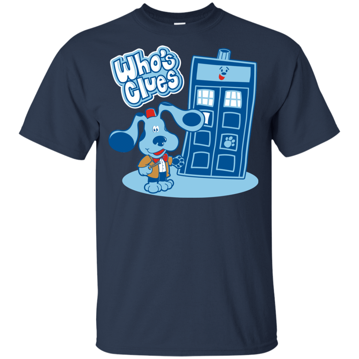 T-Shirts Navy / YXS Who's Clues Youth T-Shirt