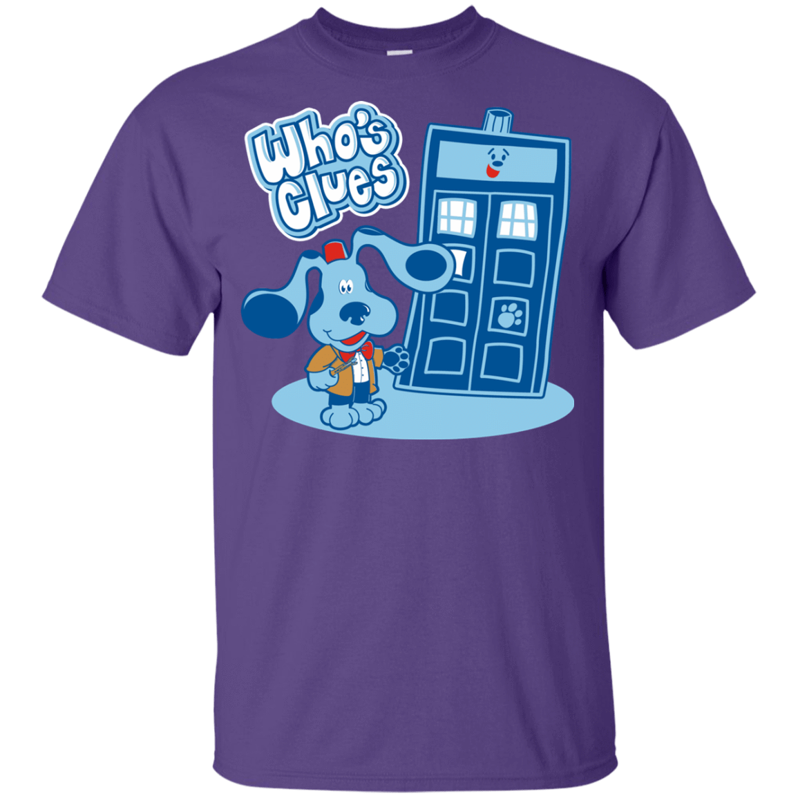 T-Shirts Purple / YXS Who's Clues Youth T-Shirt