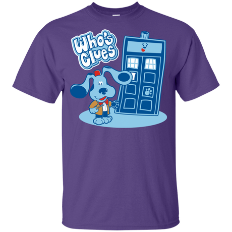 T-Shirts Purple / YXS Who's Clues Youth T-Shirt